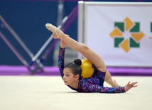 Bədii gimnastika üzrə 22-ci Azərbaycan Birinciliyi və Bölgələrarası Kubok yarışları. Bakı, Azərbaycan, 17 dekabr 2015